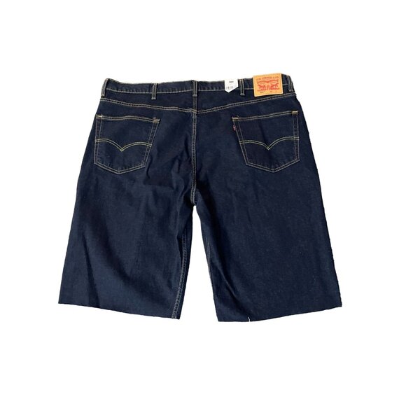 Levis 511 Jean Shorts Mens 48 (waist measures 46”) NEW Irregular Cutoffs - Picture 3 of 16